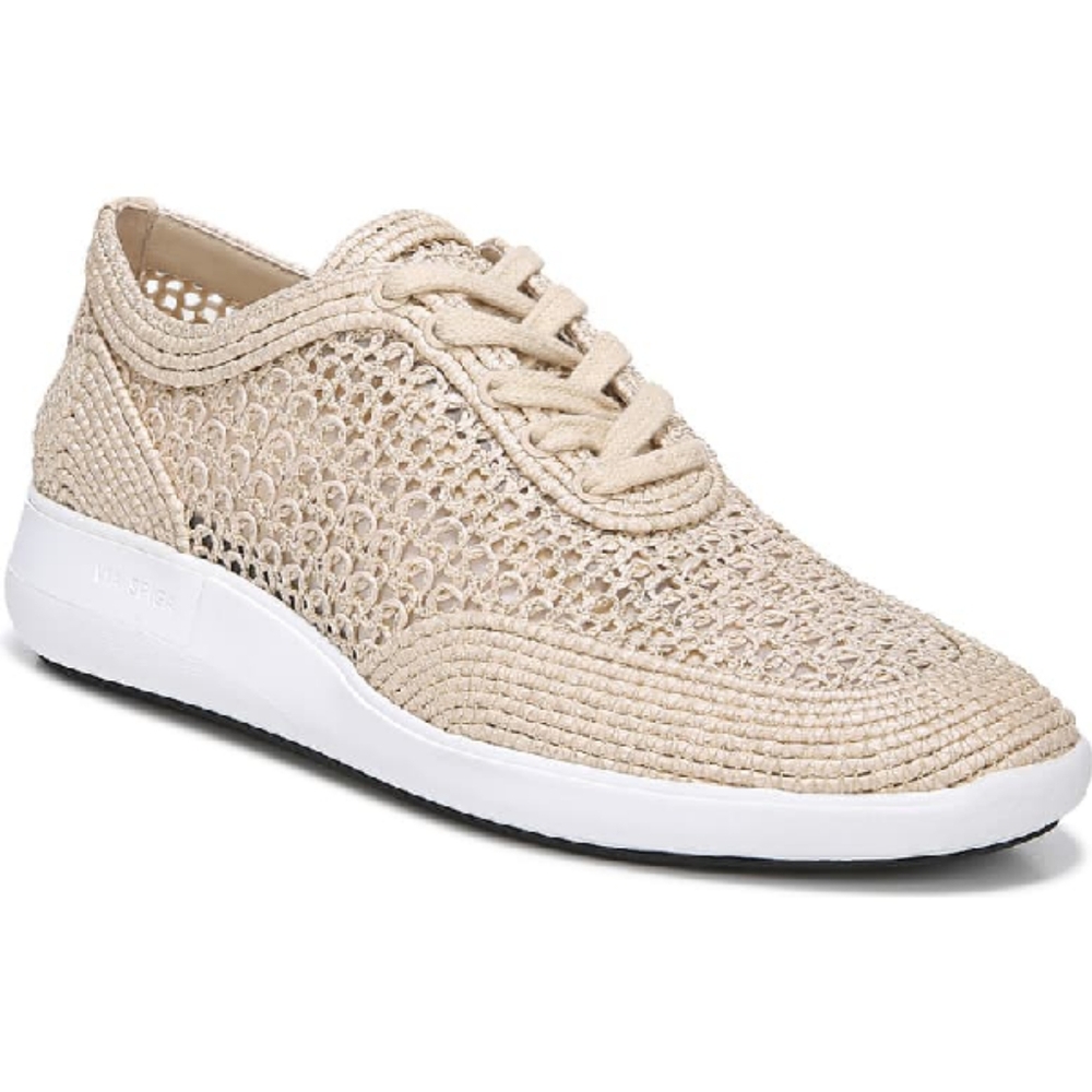 Via Spiga Macra 2 Raffia Sneakers